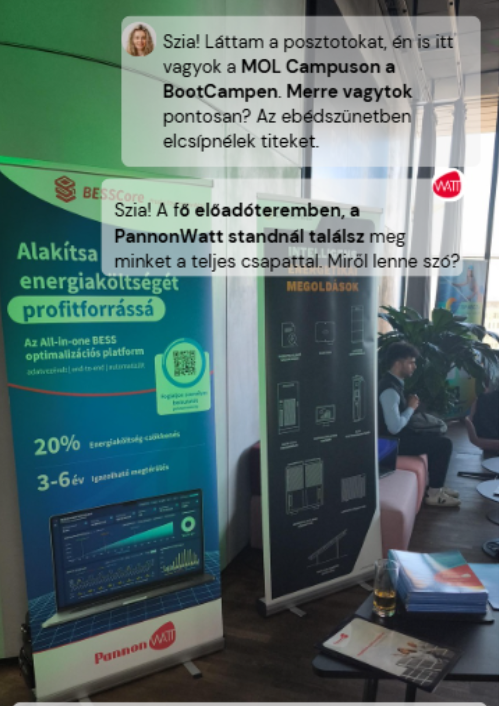 Élőben a MOL Campusról: PannonWatt szakmai előadás a Finance BootCampen